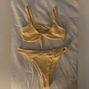 Ash Sunny Ribbed Bikini Set